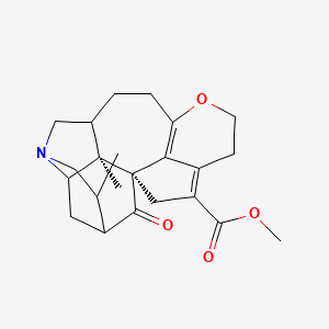 methyl (1S,2S)-2,6-dimethyl-21-oxo-14-oxa-8-azahexacyclo[11.6.1.11,5.02,10.03,8.017,20]henicosa-13(20),17-diene-18-carboxylate