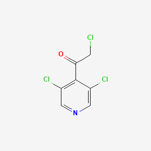 2-Chloro-1-(3,5-dichloropyridin-4-YL)ethanone