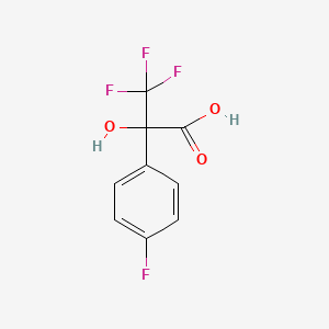 3,3,3-Trifluoro-2-(4-fluorophenyl)-2-hydroxypropionic acid