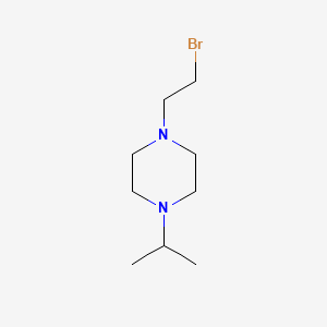 molecular formula C9H19BrN2 B15147149 1-(2-Bromoethyl)-4-isopropylpiperazine 