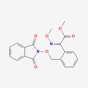 Methyl 2-[2-[(1,3-dioxoisoindol-2-yl)oxymethyl]phenyl]-2-methoxyiminoacetate