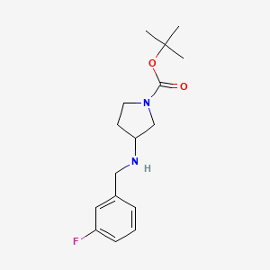 3-(3-Fluoro-benzylamino)-pyrrolidine-1-carboxylic acid tert-butyl ester