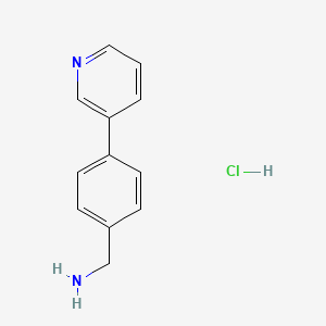 4-Pyridin-3-YL-benzylamine hydrochloride