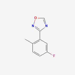 3-(5-Fluoro-2-methylphenyl)-1,2,4-oxadiazole