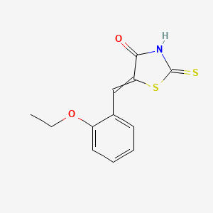 (5E)-5-[(2-ethoxyphenyl)methylidene]-2-sulfanyl-1,3-thiazol-4-one