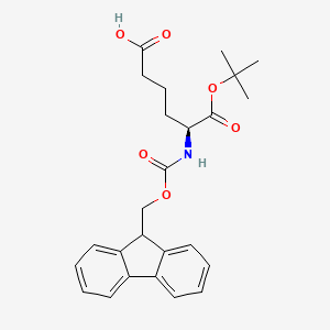 molecular formula C25H29NO6 B15147471 Fmoc-Aad-OtBu 