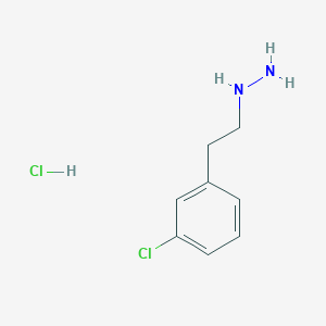 1-(3-Chlorophenethyl)hydrazine hydrochloride