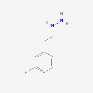 molecular formula C8H11FN2 B15147506 (3-Fluorophenethyl)hydrazine 