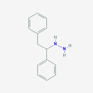 (1,2-Diphenyl-ethyl)-hydrazine