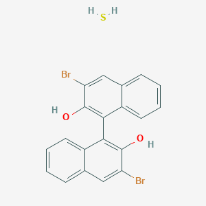 3,3'-Dibromo-[1,1'-binaphthalene]-2,2'-diol sulfanylidene