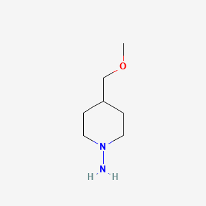 4-(Methoxymethyl)piperidin-1-amine