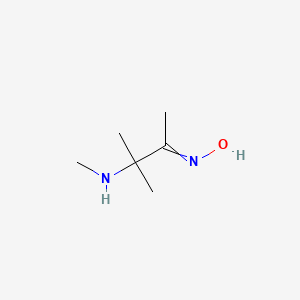 (2E)-3-methyl-3-(methylamino)butan-2-one oxime