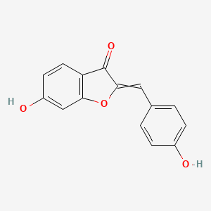 6-Hydroxy-2-[(4-hydroxyphenyl)methylene]-3(2h)-benzofuranone