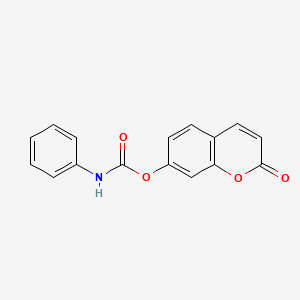 2-oxo-2H-chromen-7-yl phenylcarbamate