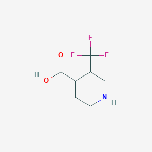 3-(Trifluoromethyl)piperidine-4-carboxylic acid