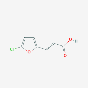 3-(5-Chlorofuran-2-yl)prop-2-enoic acid