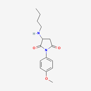 3-(Butylamino)-1-(4-methoxyphenyl)pyrrolidine-2,5-dione