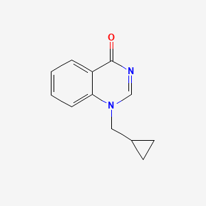 molecular formula C12H12N2O B1514797 1-(Cyclopropylmethyl)quinazolin-4(1H)-one 