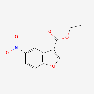 Ethyl 5-nitrobenzofuran-3-carboxylate