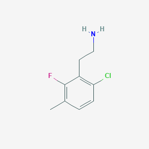 2-(6-Chloro-2-fluoro-3-methylphenyl)ethanamine