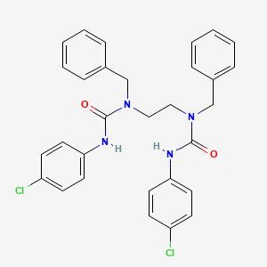 1,1'-Ethane-1,2-diylbis[1-benzyl-3-(4-chlorophenyl)urea]