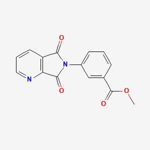 Methyl 3-{5,7-dioxopyrrolo[3,4-B]pyridin-6-YL}benzoate