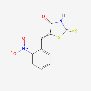 (5E)-5-[(2-nitrophenyl)methylidene]-2-sulfanyl-1,3-thiazol-4-one