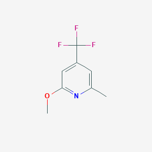 2-Methoxy-6-methyl-4-(trifluoromethyl)pyridine