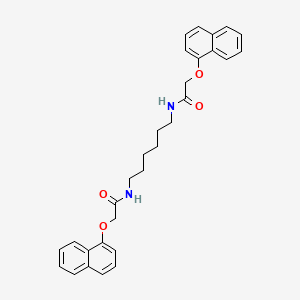 N,N'-hexane-1,6-diylbis[2-(naphthalen-1-yloxy)acetamide]