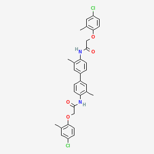 N,N'-(3,3'-dimethylbiphenyl-4,4'-diyl)bis[2-(4-chloro-2-methylphenoxy)acetamide]