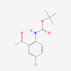 Tert-butyl 2-acetyl-4-chlorophenylcarbamate