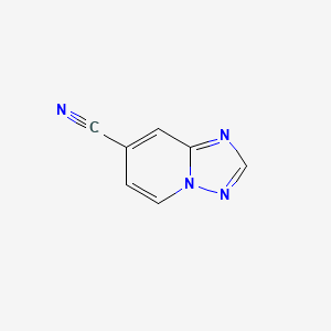 [1,2,4]Triazolo[1,5-a]pyridine-7-carbonitrile