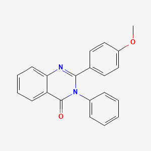 2-(4-methoxyphenyl)-3-phenylquinazolin-4(3H)-one