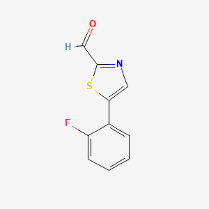 5-(2-Fluorophenyl)thiazole-2-carbaldehyde