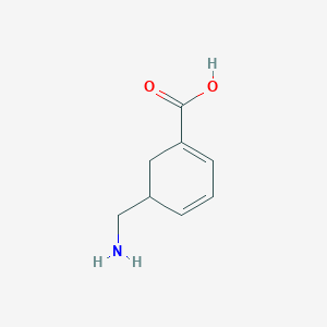 B151488 5-(Aminomethyl)cyclohexa-1,3-diene-1-carboxylic acid CAS No. 134039-31-9