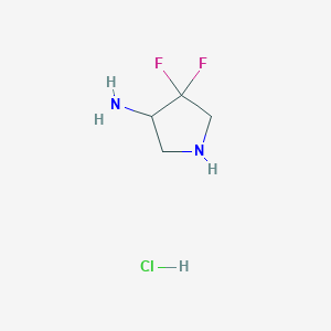 4,4-Difluoropyrrolidin-3-amine hydrochloride