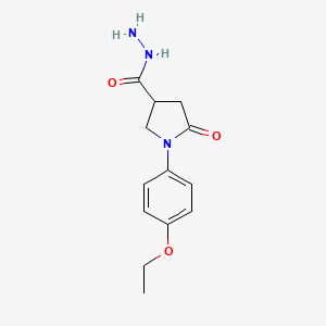 1-(4-Ethoxyphenyl)-5-oxopyrrolidine-3-carbohydrazide