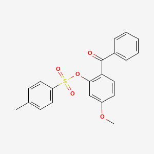 5-Methoxy-2-(phenylcarbonyl)phenyl 4-methylbenzenesulfonate