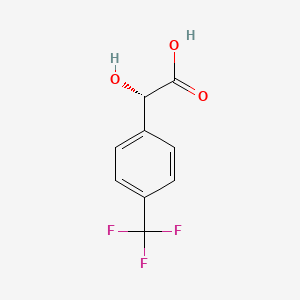 (2S)-2-hydroxy-2-[4-(trifluoromethyl)phenyl]acetic acid