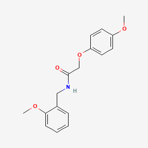 N-(2-methoxybenzyl)-2-(4-methoxyphenoxy)acetamide