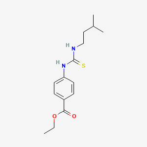 Ethyl 4-{[(3-methylbutyl)carbamothioyl]amino}benzoate