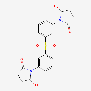 1,1'-(Sulfonyldibenzene-3,1-diyl)dipyrrolidine-2,5-dione