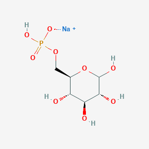 sodium [(2R,3S,4S,5R)-3,4,5,6-tetrahydroxyoxan-2-yl]methyl hydrogen phosphate