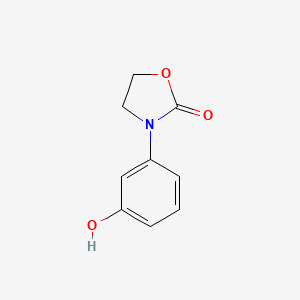 3-(3-Hydroxyphenyl)-1,3-oxazolidin-2-one