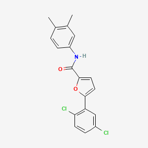 5-(2,5-dichlorophenyl)-N-(3,4-dimethylphenyl)furan-2-carboxamide