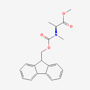 molecular formula C20H21NO4 B1514973 Methyl (2S)-2-{[(9H-fluoren-9-ylmethoxy)carbonyl](methyl)amino}propanoate 