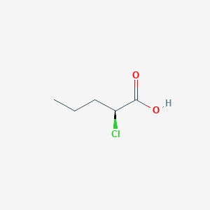 molecular formula C5H9ClO2 B1514988 S-2-chlorovaleric acid 