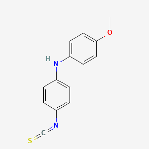 molecular formula C14H12N2OS B1515020 (4-Isothiocyanatophenyl)(4-methoxyphenyl)amine CAS No. 27163-30-0