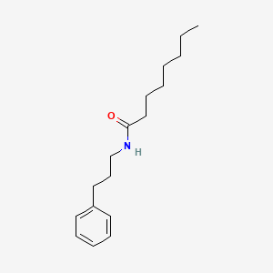 N-(3-phenylpropyl)octanamide