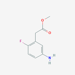 Methyl (5-amino-2-fluorophenyl)acetate
